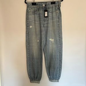 Brand new with tags Rag & Bone Miramar Faux Jeans Knit Joggers